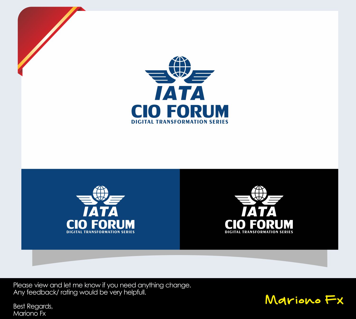 Diseño de Logo por Mariono Fx para IATA | Diseño #13915936