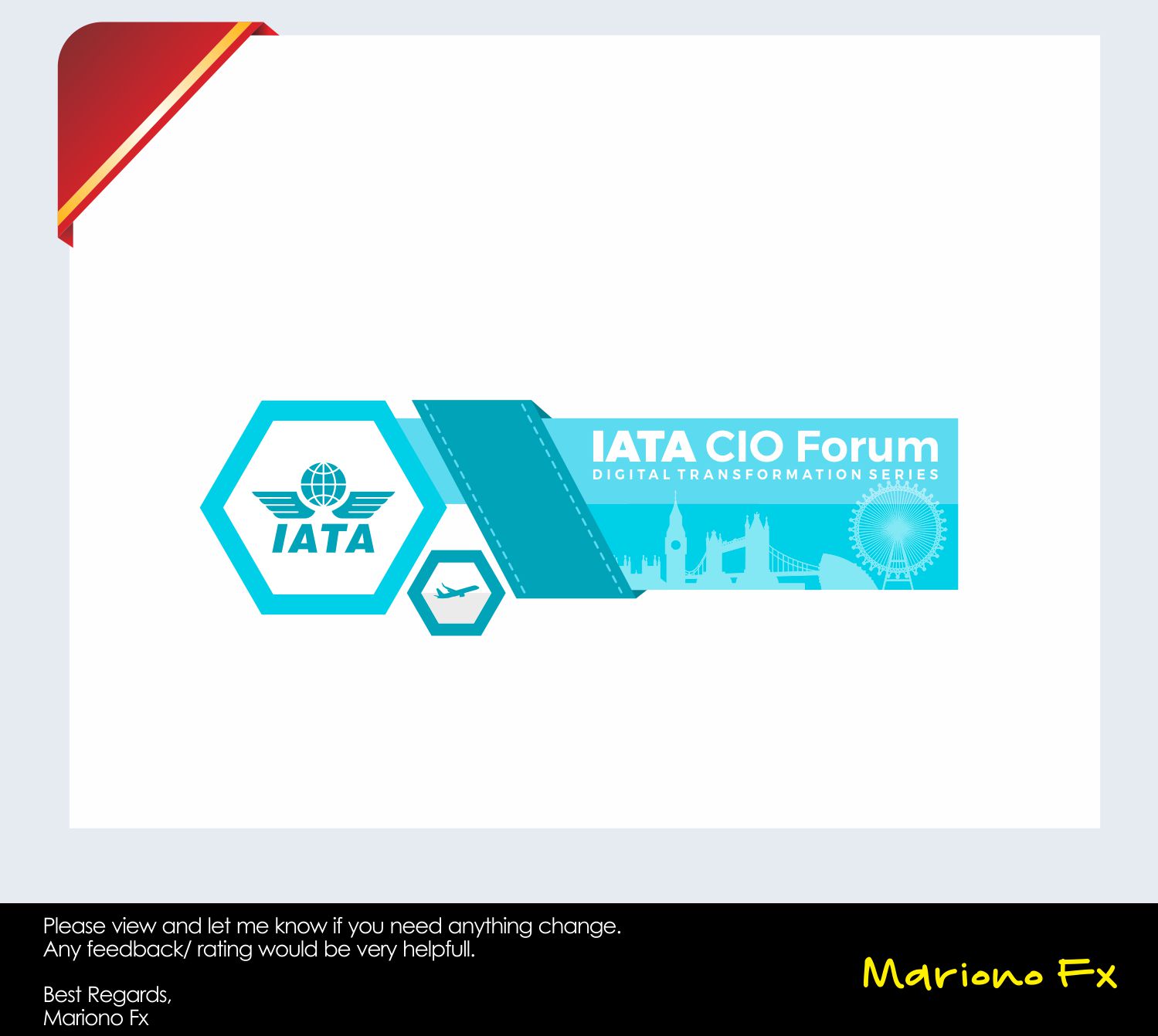Diseño de Logo por Mariono Fx para IATA | Diseño #13960006
