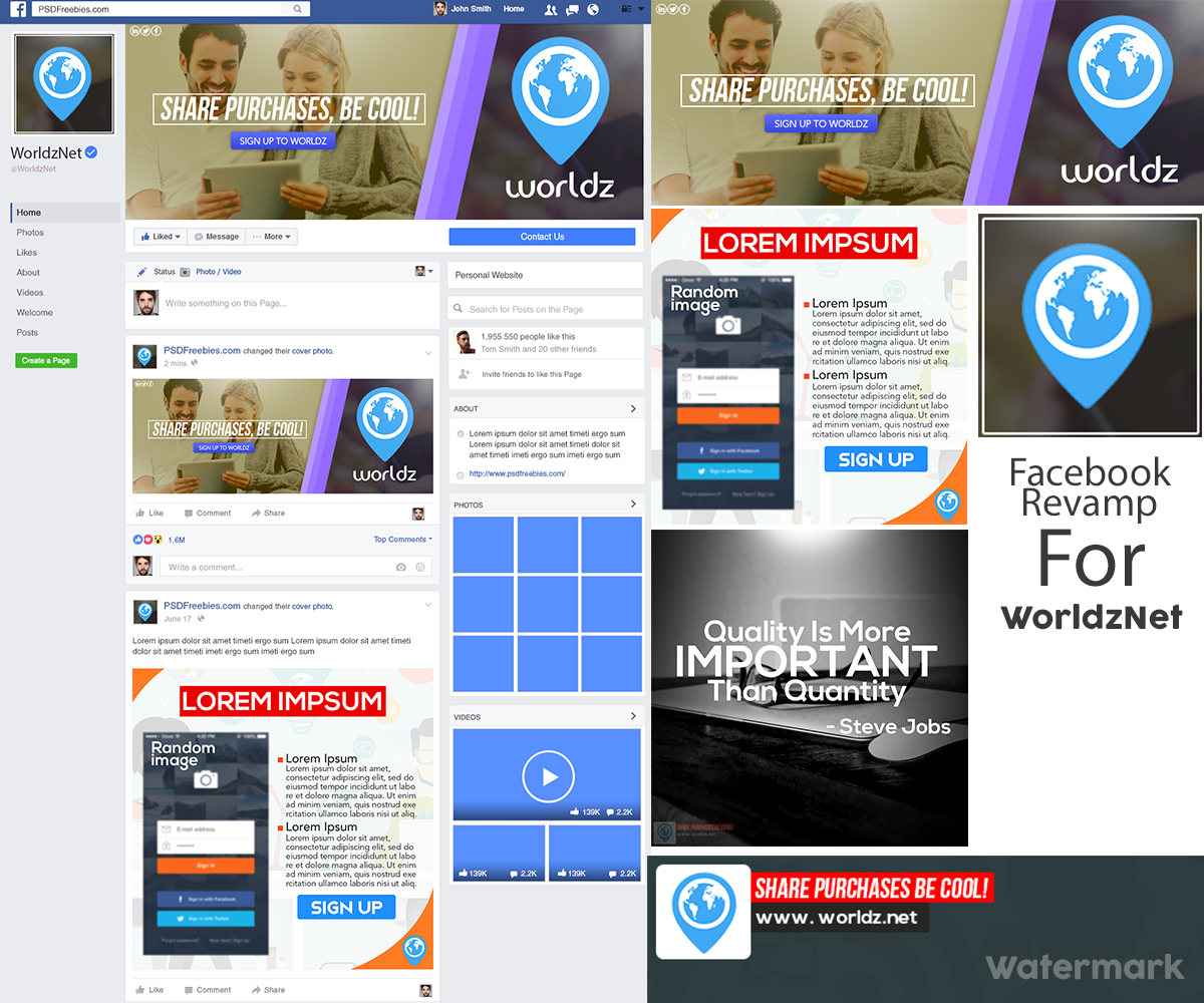 Facebook-Design von benewbiezo für dieses Projekt | Design #14086719