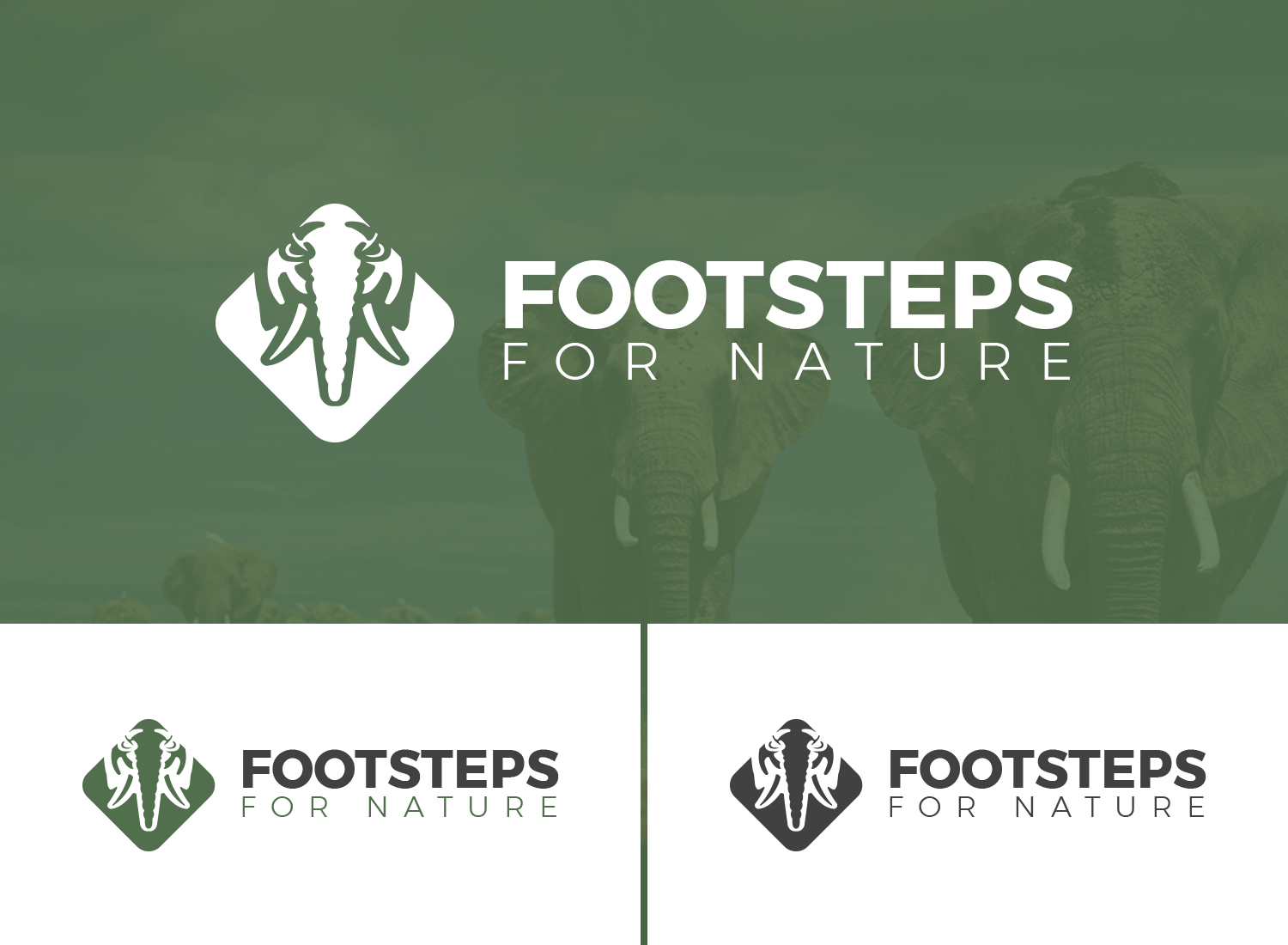 Diseño de Logo por Limecom para Footsteps for Nature | Diseño #13904838
