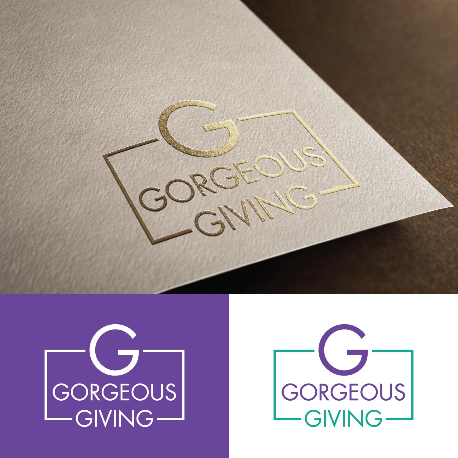 Logo-Design von Anoushay für Gorgeous Giving | Design #13976179