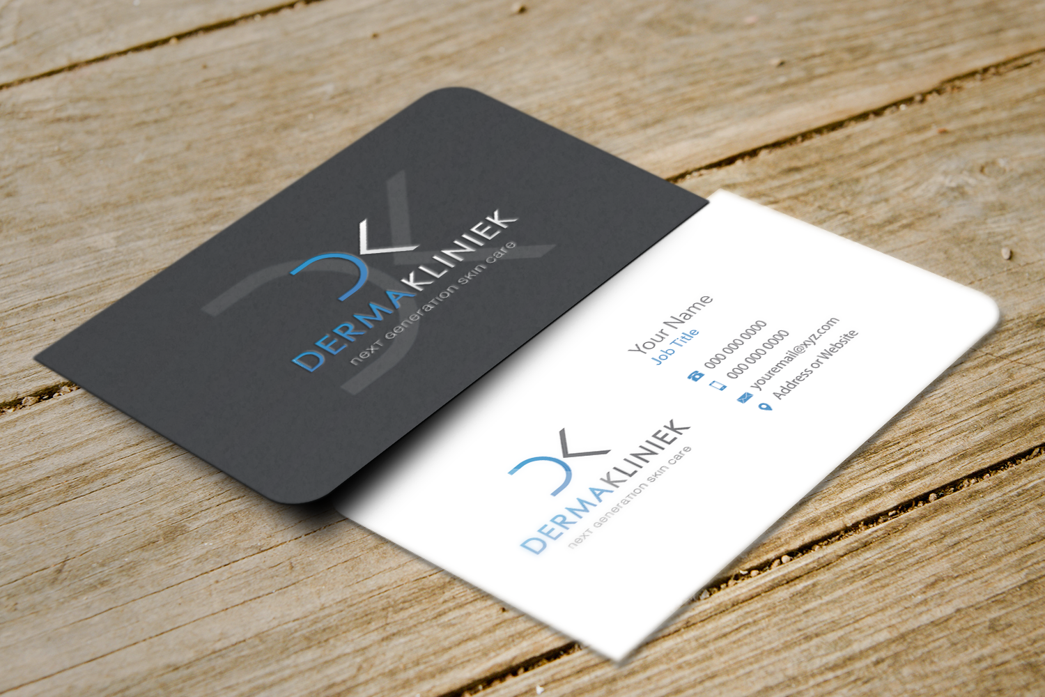 Diseño de Tarjeta de Presentación por Riz' para Derma Kliniek | Diseño #13900860