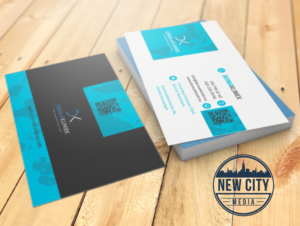 Business Card Design by New City Media RDC for Derma Kliniek | Design: #14004564
