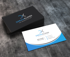 Diseño de Tarjeta de Presentación por AbyJohns para Derma Kliniek | Diseño: #13900532