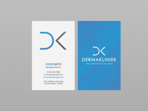 Business Card Design by Creations Box 2015 for Derma Kliniek | Design: #13903314