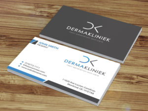 Business Card Design by Creations Box 2015 for Derma Kliniek | Design: #13905409