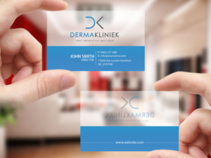 Business Card Design by Creations Box 2015 for Derma Kliniek | Design: #13905420
