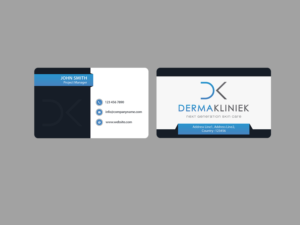 Business Card Design by Creations Box 2015 for Derma Kliniek | Design: #13909044