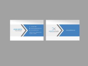 Business Card Design by Creations Box 2015 for Derma Kliniek | Design: #13909047