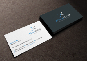 Business Card Design by Creations Box 2015 for Derma Kliniek | Design: #13909062