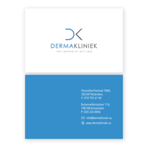 Business Card Design by marchnie_surjana for Derma Kliniek | Design: #13968126