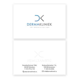 Business Card Design by marchnie_surjana for Derma Kliniek | Design: #13968128