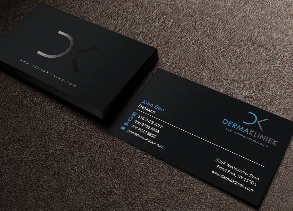 Diseño de Tarjeta de Presentación por Brand aid para Derma Kliniek | Diseño #13905798