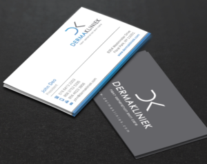 Diseño de Tarjeta de Presentación por Brand aid para Derma Kliniek | Diseño: #13905820