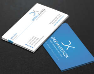 Diseño de Tarjeta de Presentación por Brand aid para Derma Kliniek | Diseño: #13905840