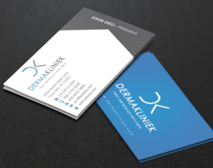 Diseño de Tarjeta de Presentación por Brand aid para Derma Kliniek | Diseño: #13905841