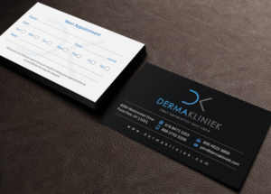 Diseño de Tarjeta de Presentación por Brand aid para Derma Kliniek | Diseño: #13918124