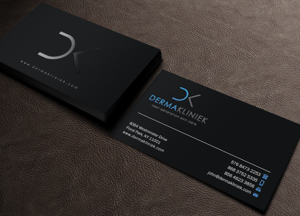 Diseño de Tarjeta de Presentación por Brand aid para Derma Kliniek | Diseño #13918139