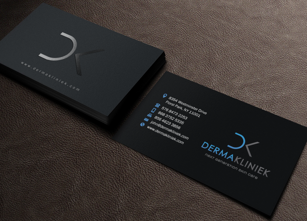 Diseño de Tarjeta de Presentación por Brand aid para Derma Kliniek | Diseño #13929390