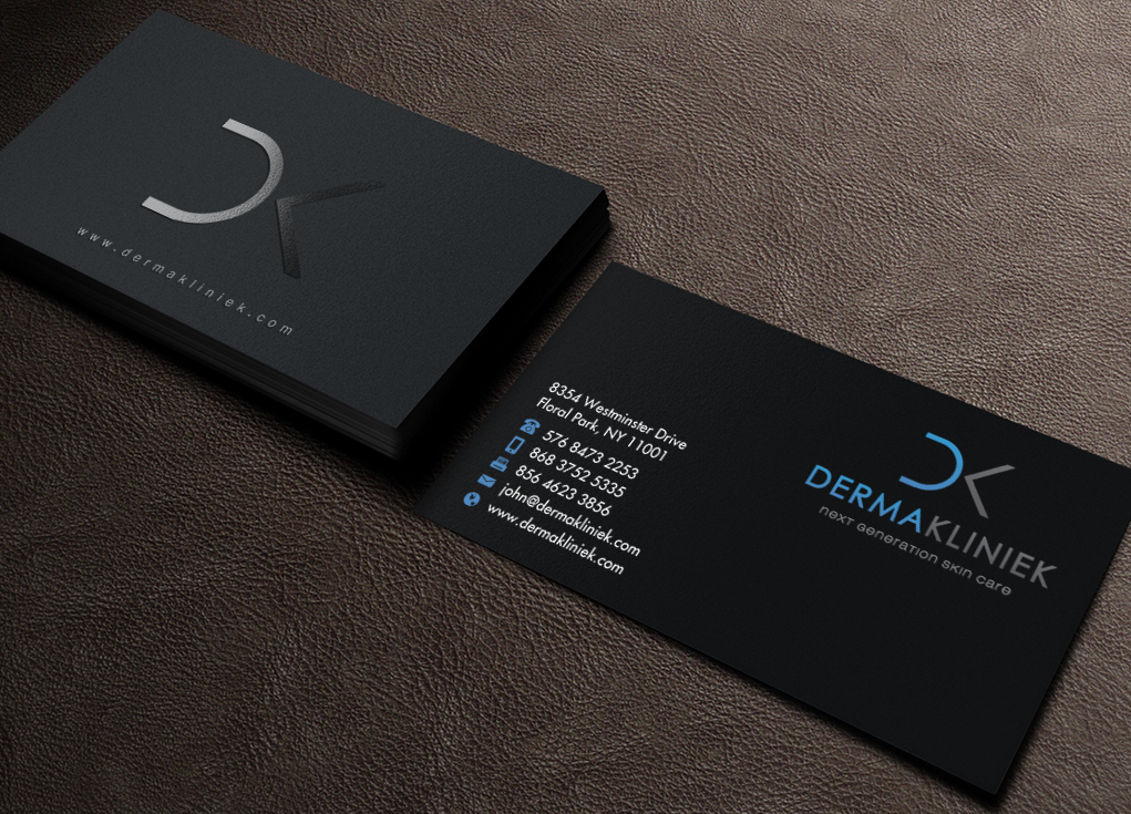 Diseño de Tarjeta de Presentación por Brand aid para Derma Kliniek | Diseño #13929392