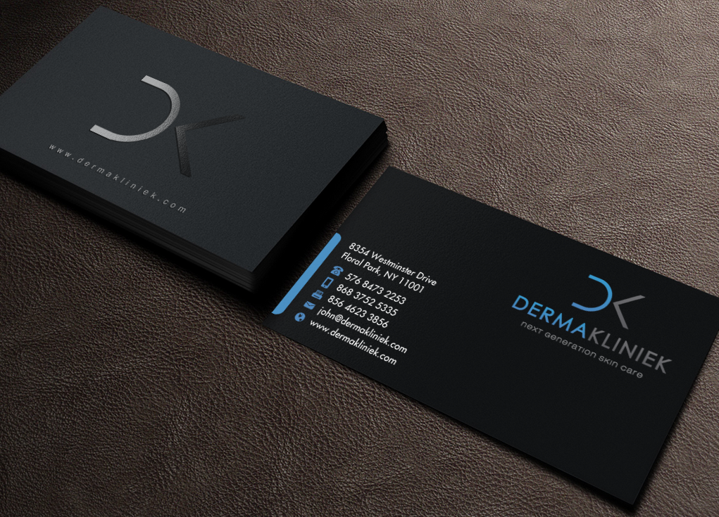 Diseño de Tarjeta de Presentación por Brand aid para Derma Kliniek | Diseño #13929394