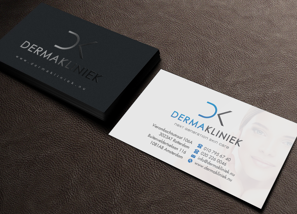 Diseño de Tarjeta de Presentación por Brand aid para Derma Kliniek | Diseño #14222399