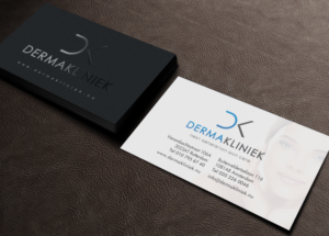 Diseño de Tarjeta de Presentación por Brand aid para Derma Kliniek | Diseño: #14222428