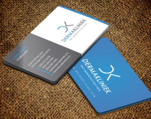 Diseño de Tarjeta de Presentación por chandrayaan.creative para Derma Kliniek | Diseño: #13904319