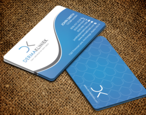 Diseño de Tarjeta de Presentación por chandrayaan.creative para Derma Kliniek | Diseño: #13904322