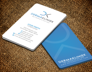 Diseño de Tarjeta de Presentación por chandrayaan.creative para Derma Kliniek | Diseño: #13904349