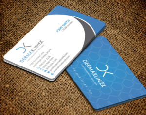 Diseño de Tarjeta de Presentación por chandrayaan.creative para Derma Kliniek | Diseño: #13904350