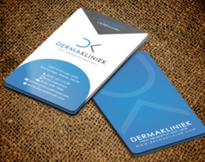 Diseño de Tarjeta de Presentación por chandrayaan.creative para Derma Kliniek | Diseño: #13904353