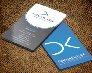 Diseño de Tarjeta de Presentación por chandrayaan.creative para Derma Kliniek | Diseño: #13904354