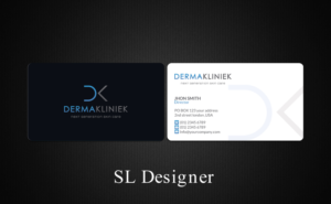 Diseño de Tarjeta de Presentación por SL Designer para Derma Kliniek | Diseño: #13905707