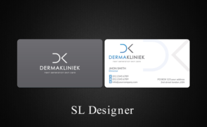 Diseño de Tarjeta de Presentación por SL Designer para Derma Kliniek | Diseño: #13905715