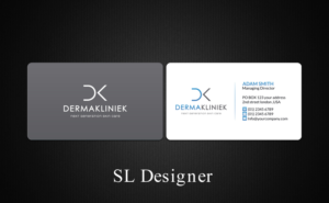 Diseño de Tarjeta de Presentación por SL Designer para Derma Kliniek | Diseño: #13905724