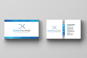 Diseño de Tarjeta de Presentación por isabel.paoli para Derma Kliniek | Diseño: #13915184