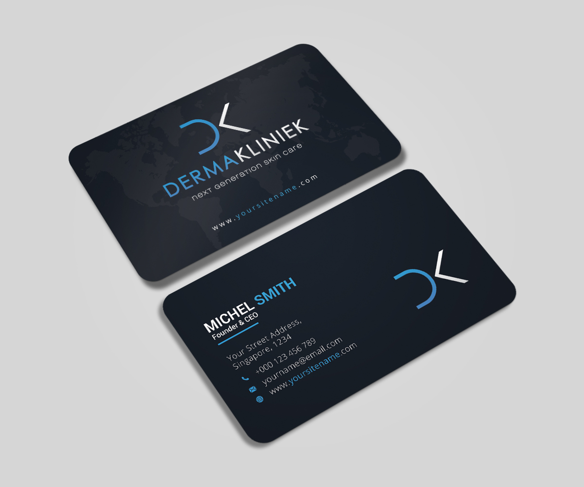 Diseño de Tarjeta de Presentación por Graphic Flame para Derma Kliniek | Diseño #13906068