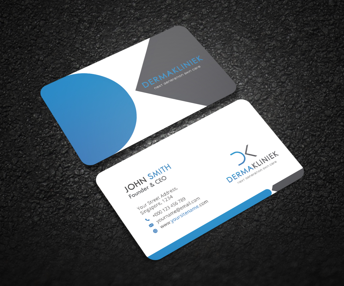 Diseño de Tarjeta de Presentación por Graphic Flame para Derma Kliniek | Diseño #13906069