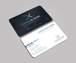 Diseño de Tarjeta de Presentación por Graphic Flame para Derma Kliniek | Diseño: #13906080