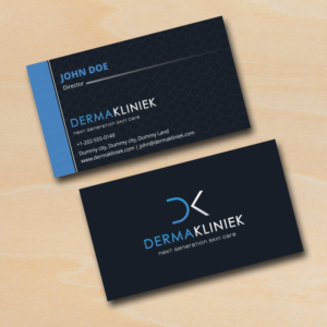 Diseño de Tarjeta de Presentación por webeezine para Derma Kliniek | Diseño: #13902835