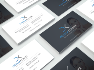 Diseño de Tarjeta de Presentación por Trilobytes para Derma Kliniek | Diseño: #14017903