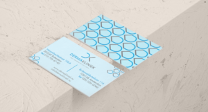Business Card Design by Rebeca C for Derma Kliniek | Design #14011244