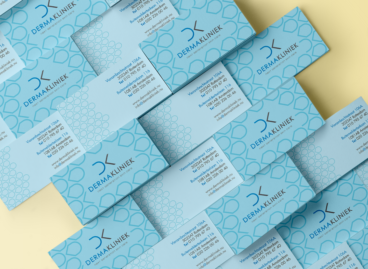 Diseño de Tarjeta de Presentación por Rebeca C para Derma Kliniek | Diseño #14013602