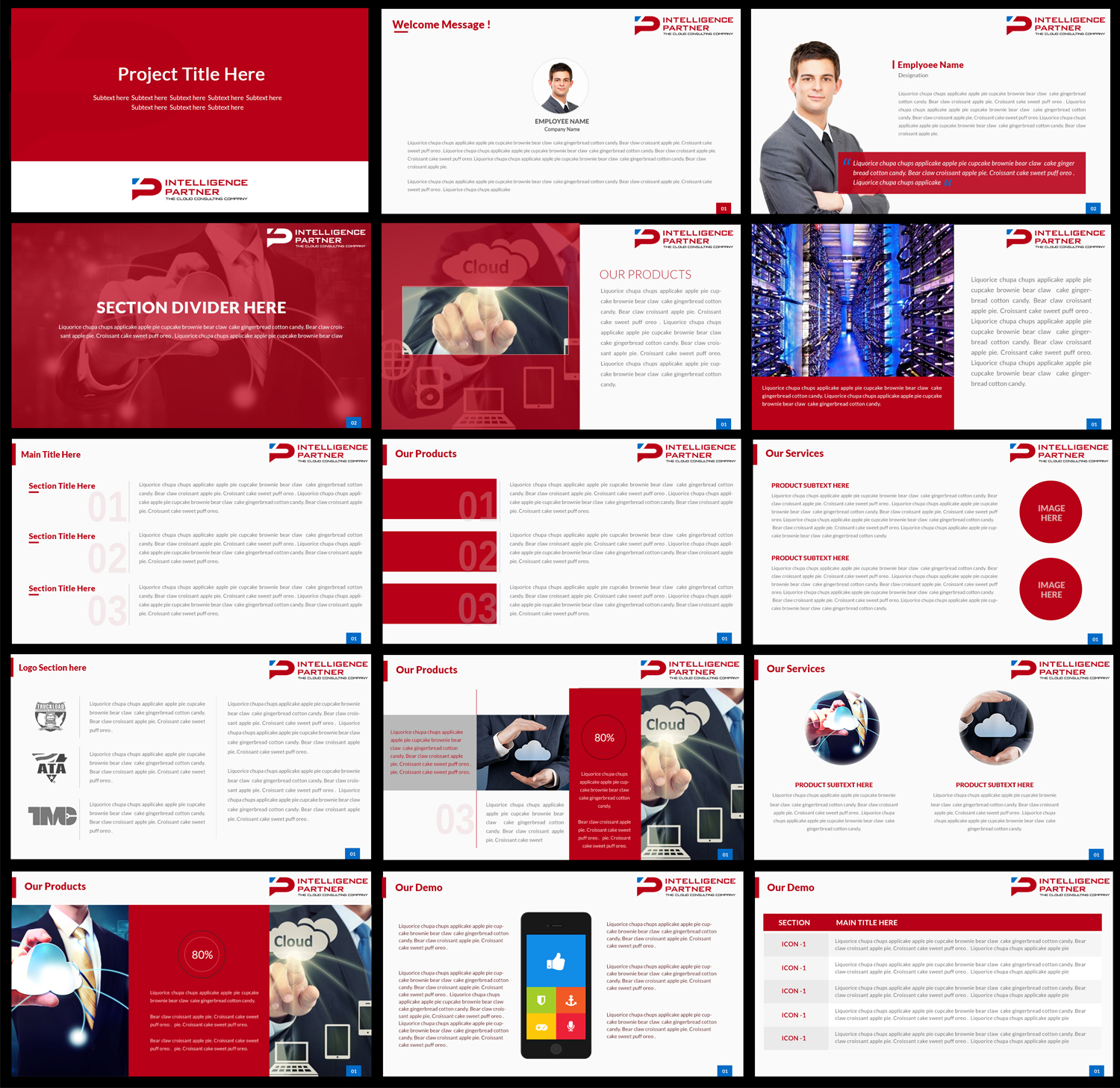 PowerPoint Design by Best Design Hub for Intelligence Partner, SL - ESB85645273 | Design #13944156