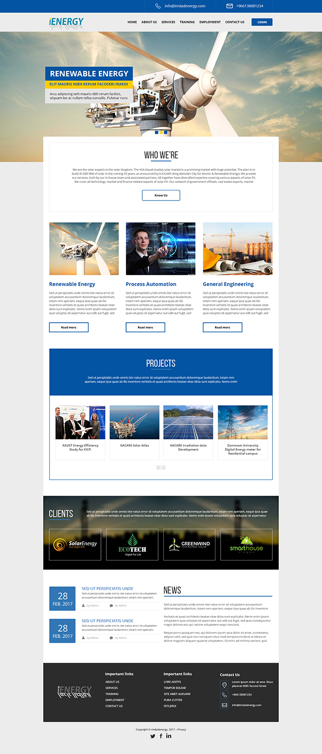 Wordpress Design by Limecom for this project | Design #13906727