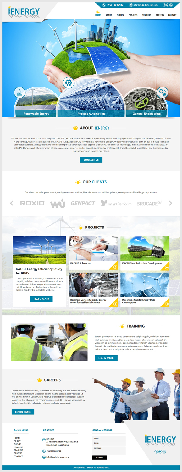 Wordpress Design by -Marc- for this project | Design #13963098