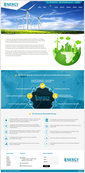 Redesign of Engineering firm website  | WordPress-Design von -Marc-