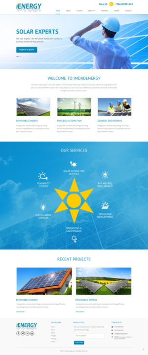 Wordpress Design by pb for this project | Design: #13908019