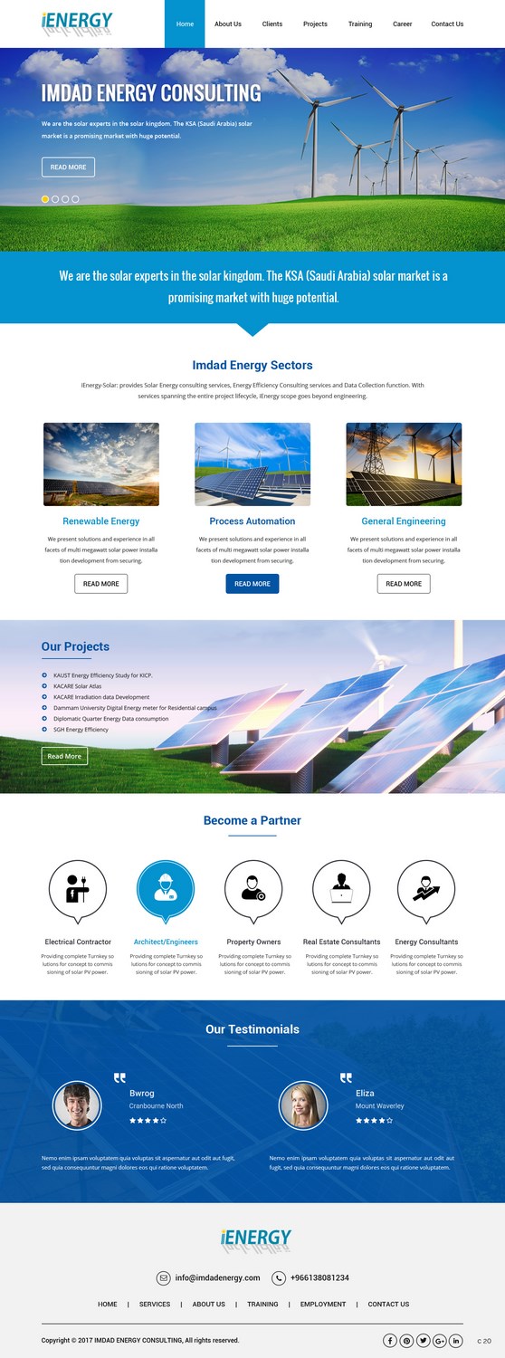 Wordpress Design by pb for this project | Design #13908021